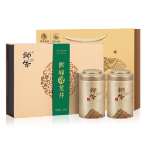 【狮峰牌】龙井茶特级250g经典礼盒