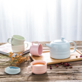 伯爵 彩泥五彩茶具