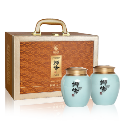 【狮峰牌】西湖龙井茶狮龙大观明前特级100g礼盒